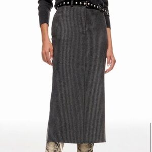 Ba&sh Abyss skirt in Anthracite